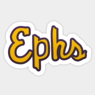 williams college ephs Sticker